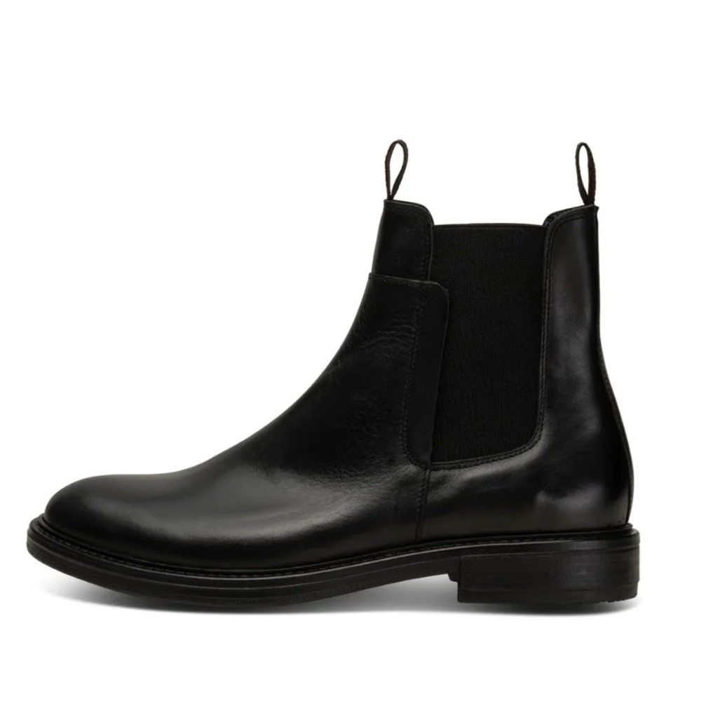 Mens Allsaints  Black Leather  Ankle Boots Size
13